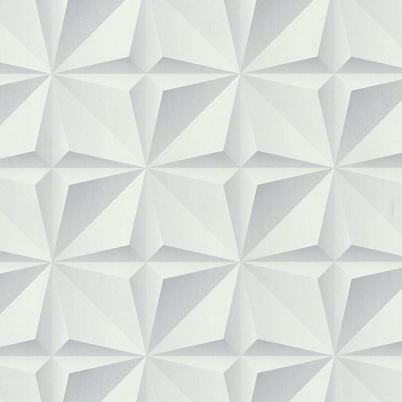 Papier peint intissé PLAYTIME coloris blanc
