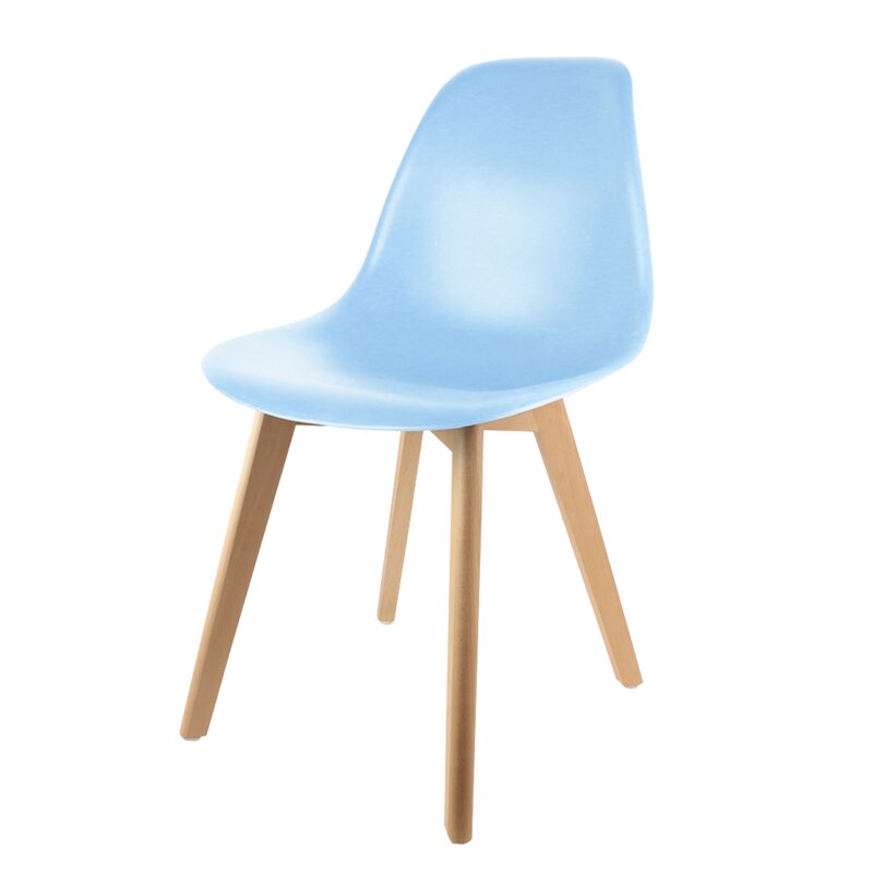 Chaise enfant NABIA coloris bleu
