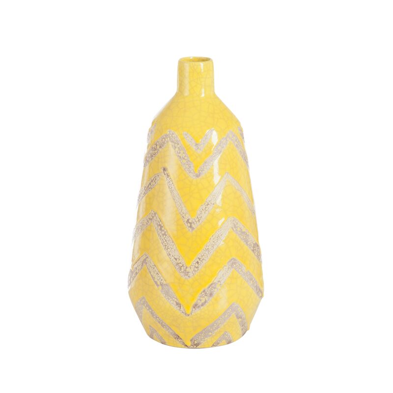 Vase CALLUM coloris jaune