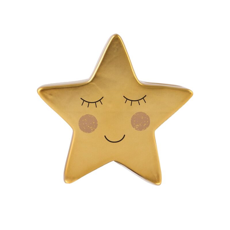 Tirelire SWEET DREAMS coloris or