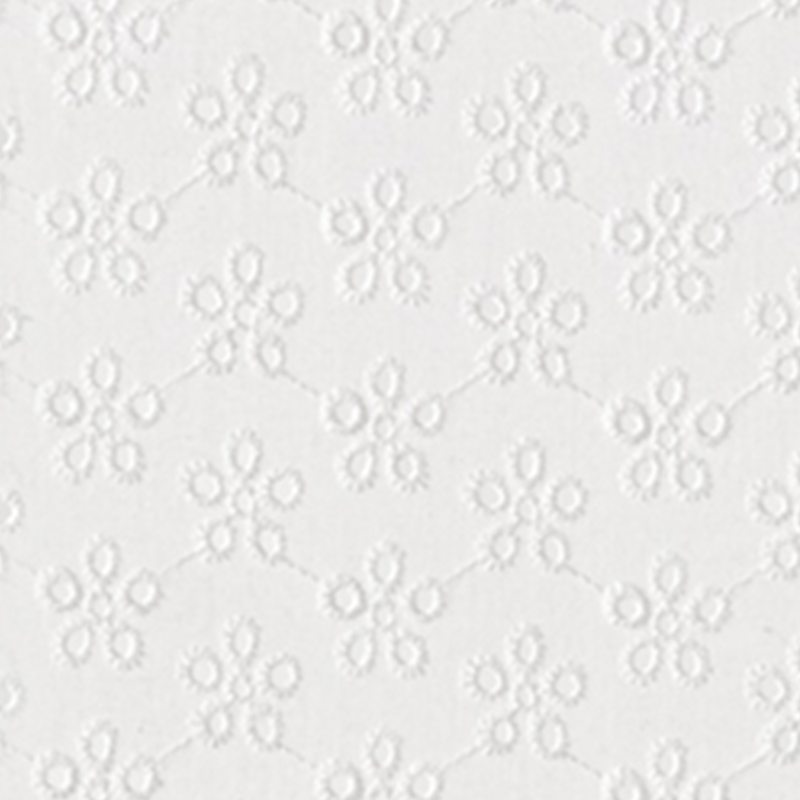 Vitrage JOSEPHINE coloris blanc 60 x 120 cm