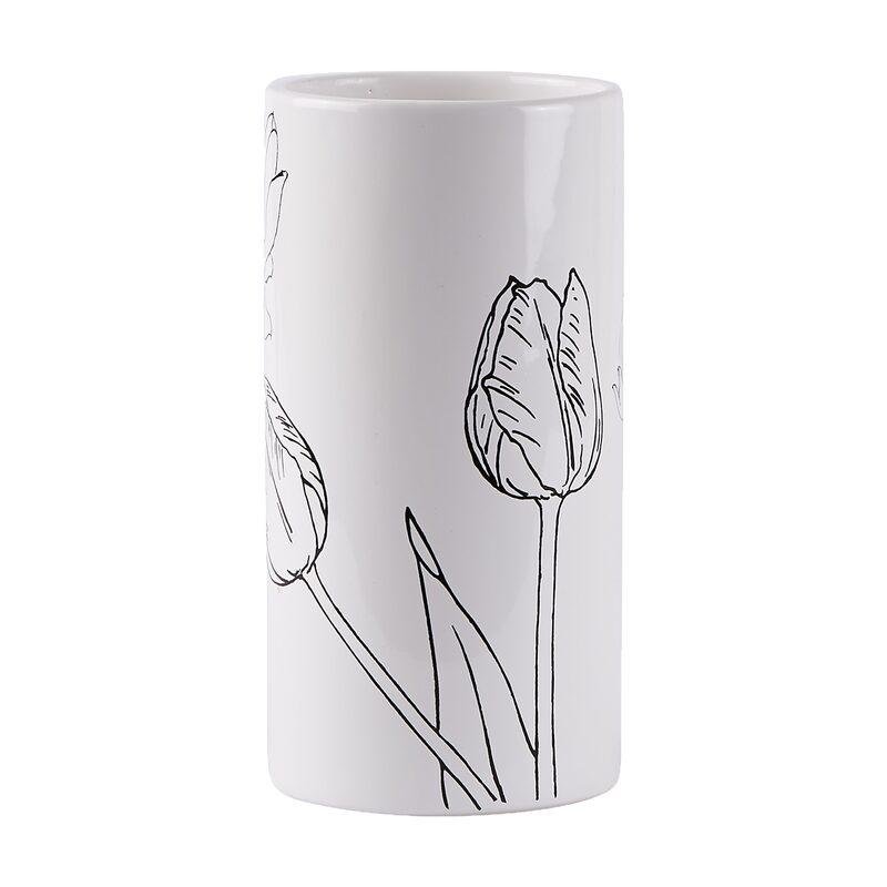 Vase MADELINE coloris blanc
