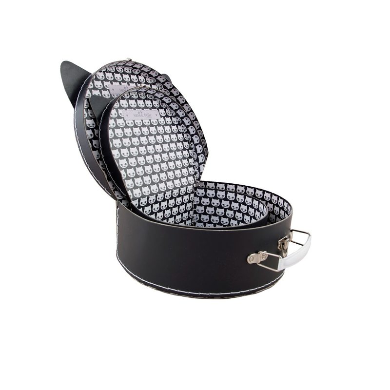 Boîte de rangement BLACK CAT X2 coloris noir