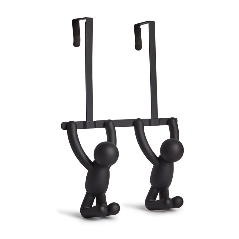 Patère BUDDY DOUBLE coloris noir