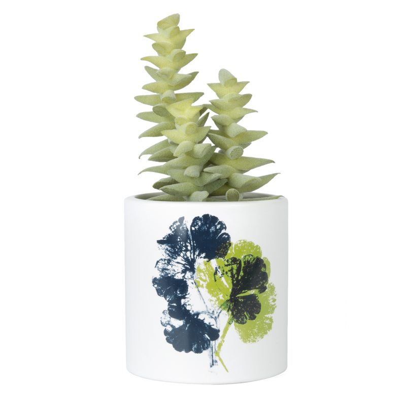 Cache-pot AUTUMN SENSE coloris blanc