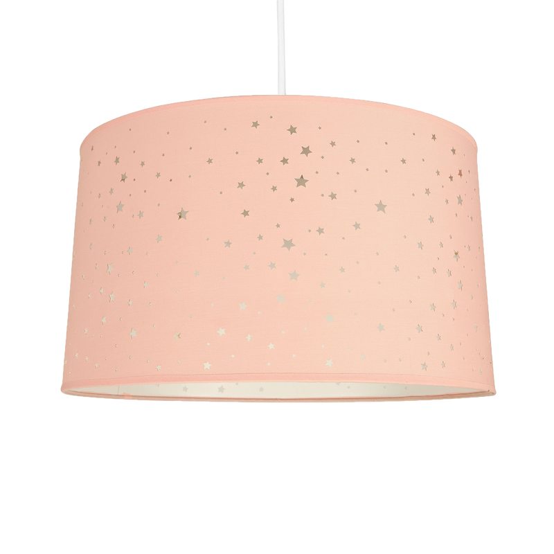 Suspension STARS coloris rose 23 x 40 cm