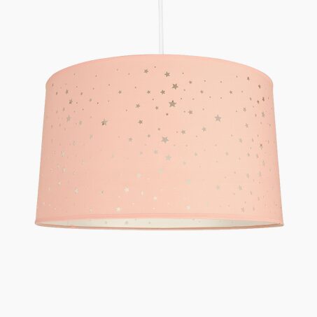 Suspension STARS coloris rose 23 x 40 cm