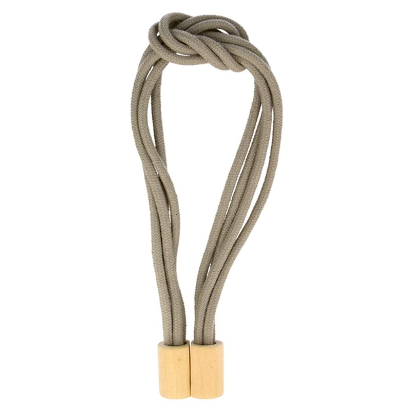 Embrasse aimantée AGATHA coloris taupe