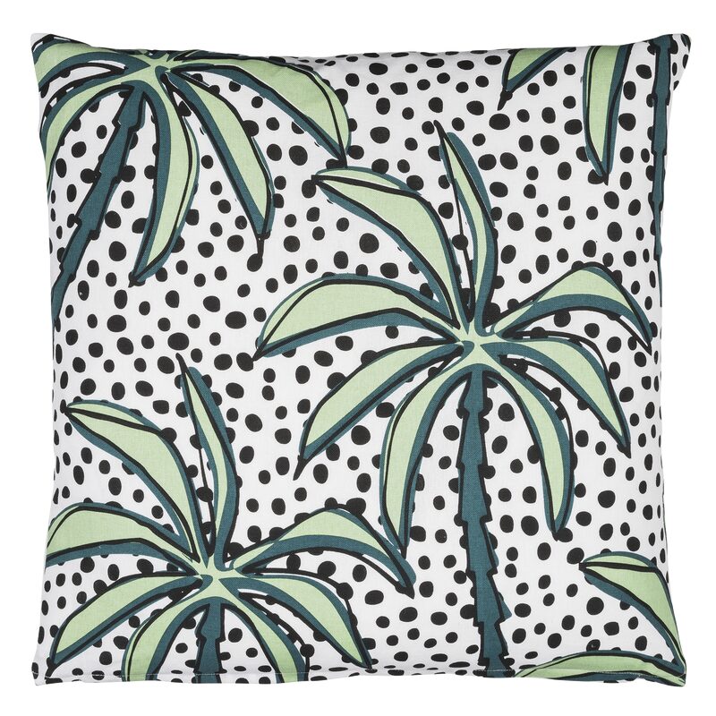 Coussin PALMIERO coloris vert 50 x 50 cm