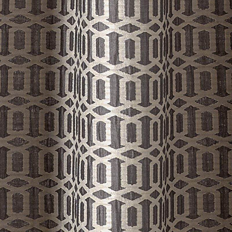 Rideau MARANELLO coloris gris moyen 135 x 240 cm