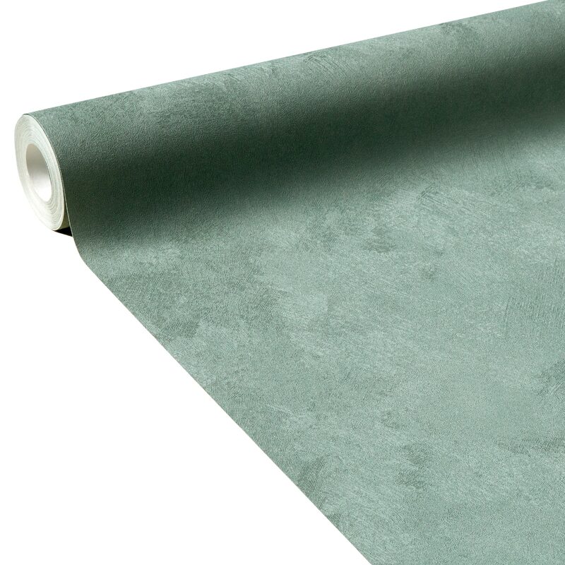 Papier peint intissé CLASSIC LINE coloris vert céladon