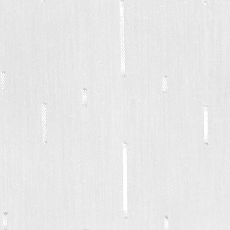 Vitrage FILAMENT coloris blanc 60 x 140 cm