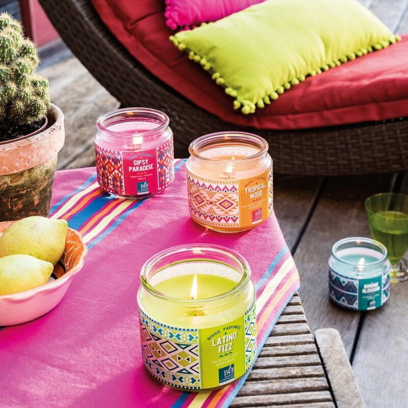 Bougie parfumée TROPICAL WOOD pamplemousse et cardamome