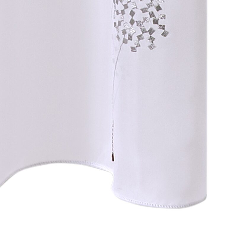 Voilage VENUS coloris blanc 140 x 260 cm