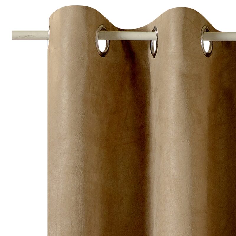 Rideau thermique STRADA coloris taupe 140 x 240 cm
