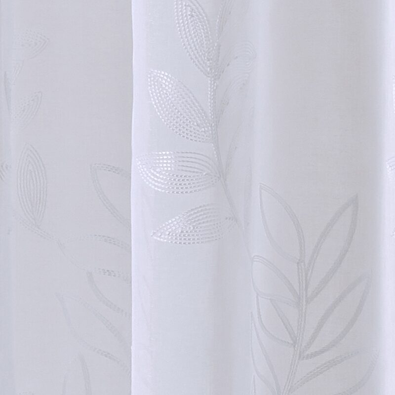 Voilage VITALIA coloris blanc 140 x 240 cm