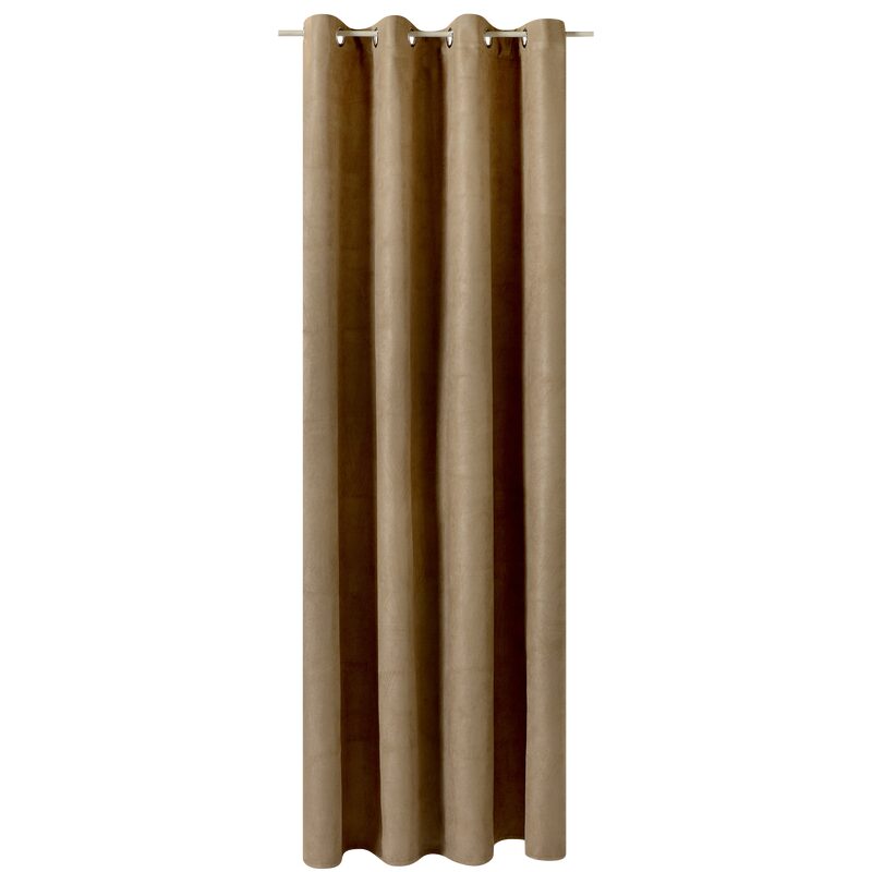 Rideau thermique STRADA coloris taupe 140 x 240 cm