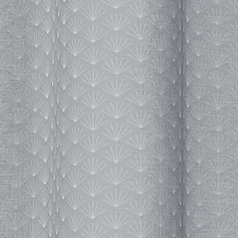 Voilage DOLL coloris gris perle 140 x 240 cm