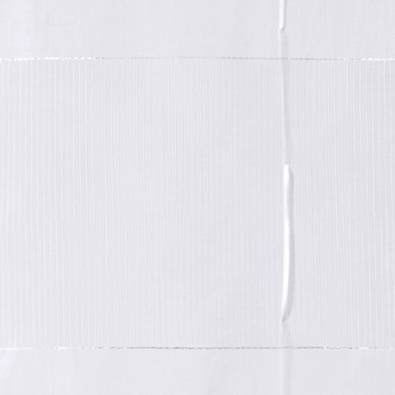 Vitrage WANDA coloris blanc 58 x 145 cm