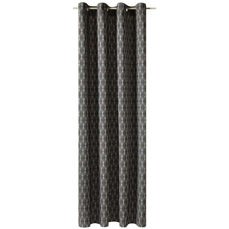 Rideau DIAMANT coloris noir 140 x 250 cm