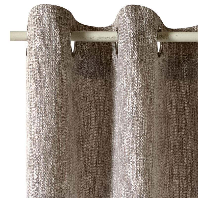Voilage COCOON coloris gris perle 135 x 240 cm