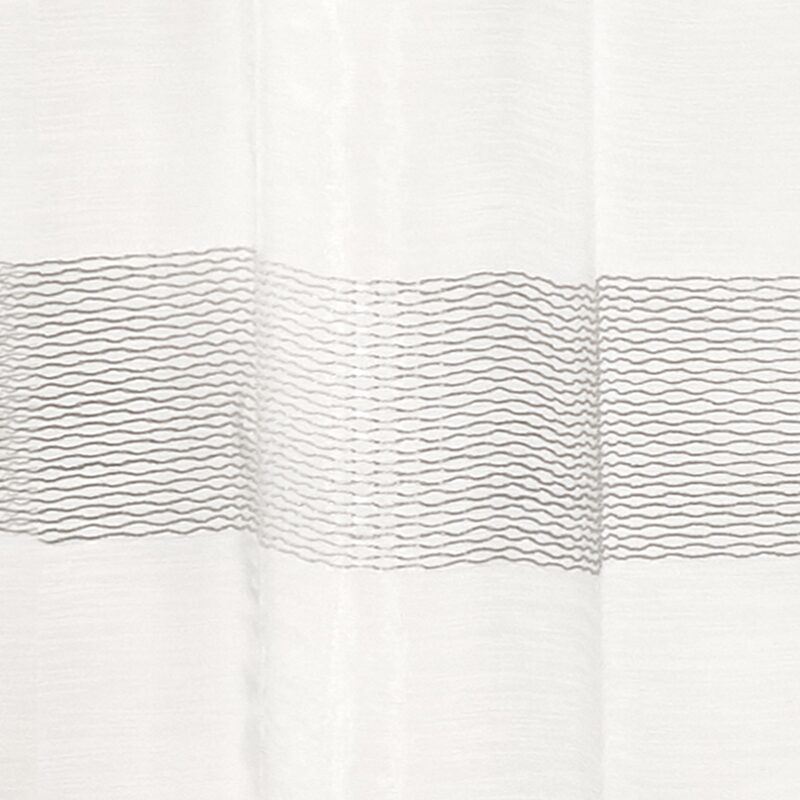 Voilage CALANCA coloris gris 135 x 240 cm