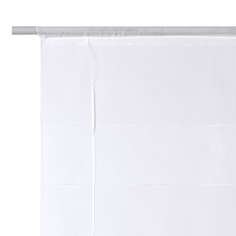 Vitrage WANDA coloris blanc 58 x 145 cm