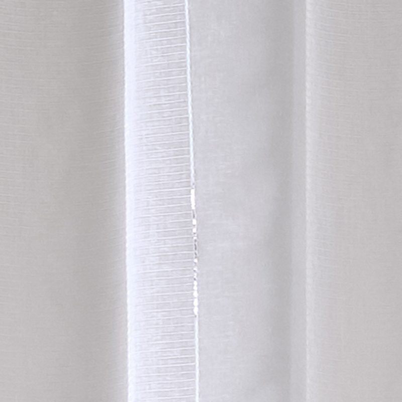 Voilage WANDA coloris blanc 140 x 260 cm