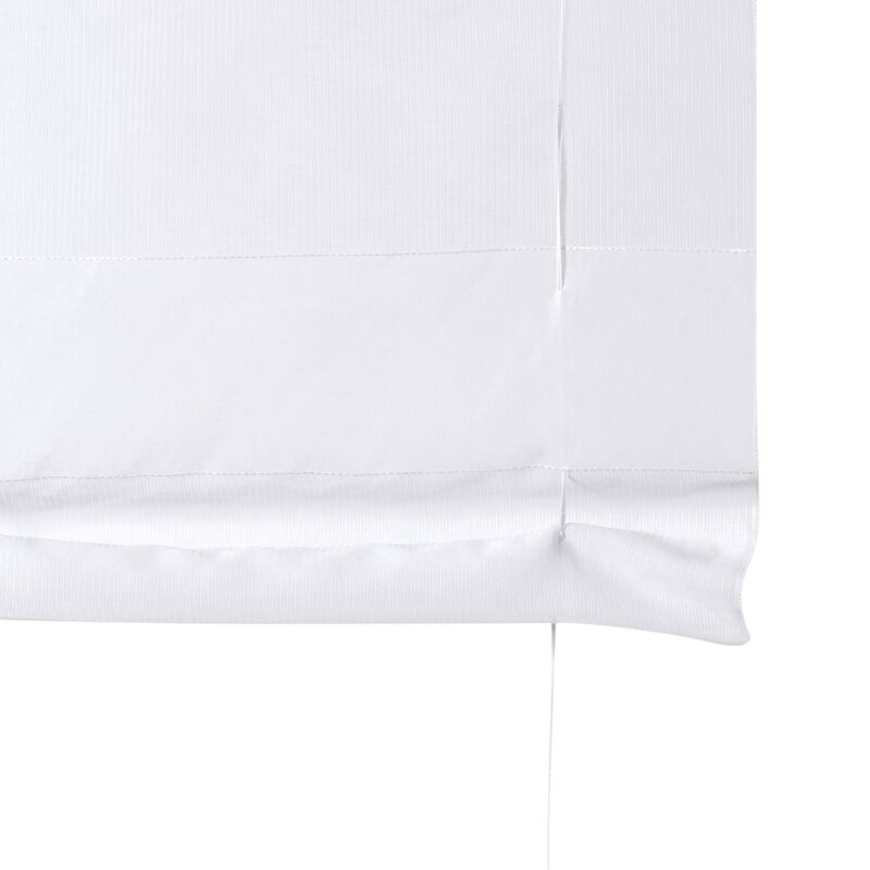 Vitrage WANDA coloris blanc 58 x 145 cm