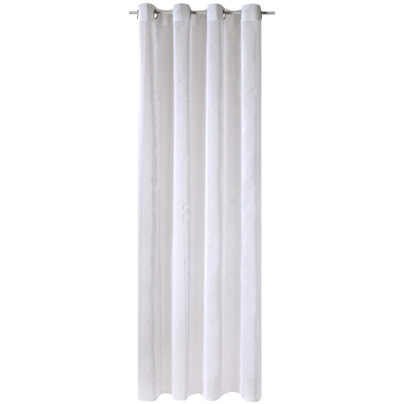 Voilage WANDA coloris blanc 140 x 260 cm
