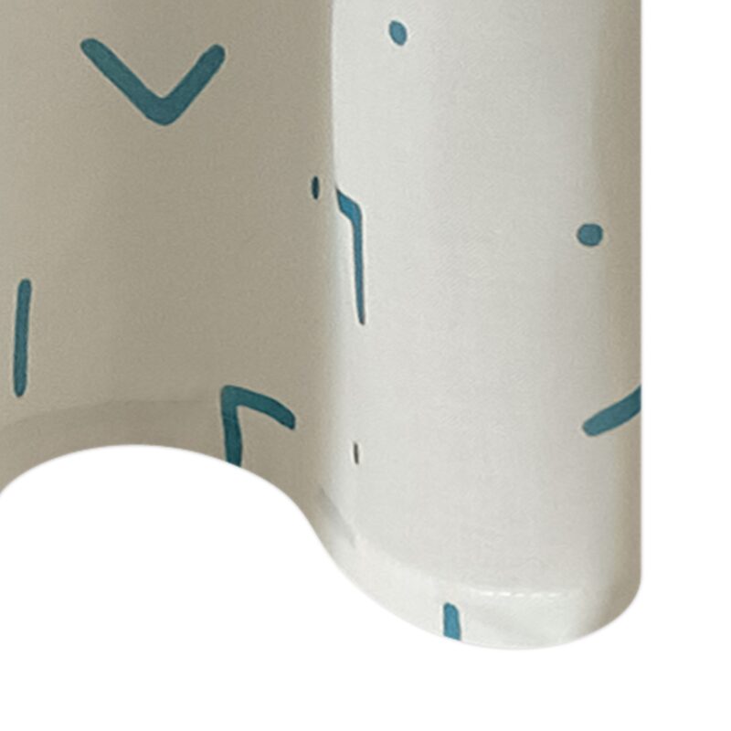 Rideau SHELBY coloris blanc 140 x 260 cm