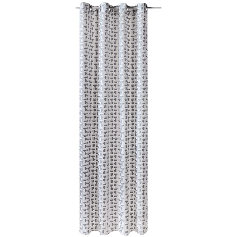 Voilage HAILEY coloris blanc 140 x 240 cm