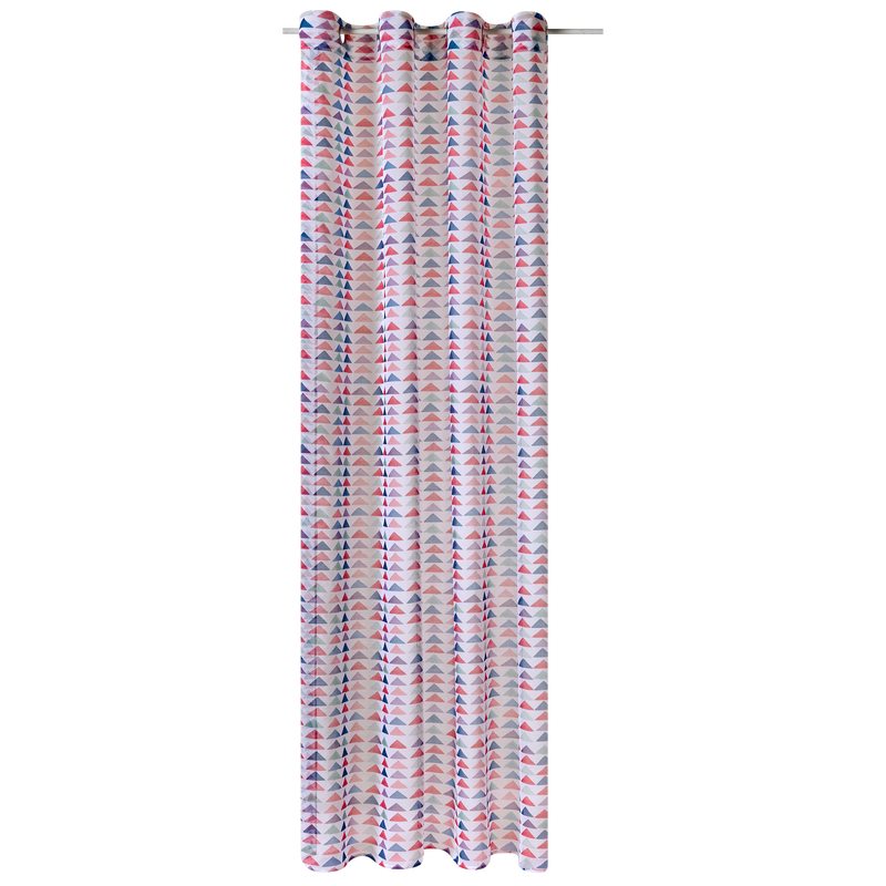 Voilage SOKO coloris blanc 140 x 240 cm