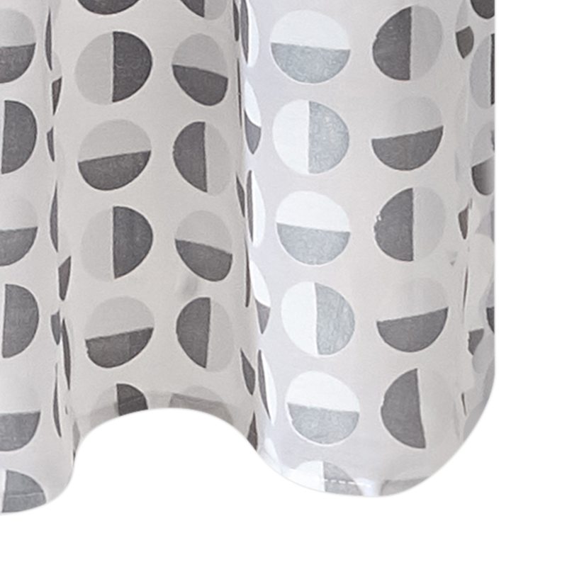 Voilage HAILEY coloris blanc 140 x 240 cm