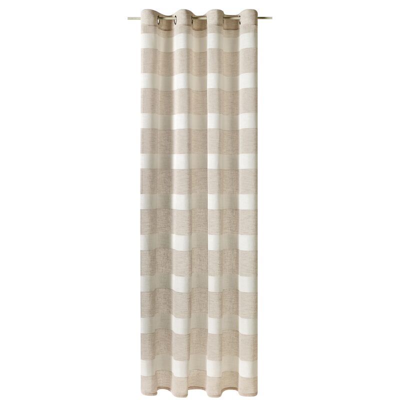 Voilage PIETRA coloris beige 140 x 240 cm