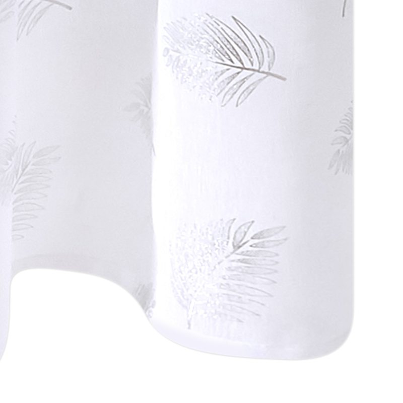 Voilage FUEGO coloris blanc 140 x 240 cm