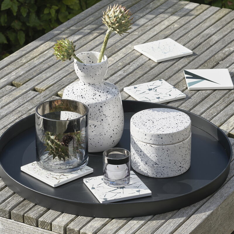 Pot MAELAN coloris blanc