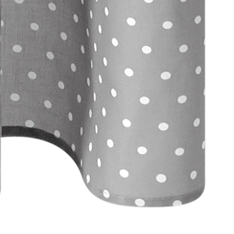 Rideau LILOU coloris gris 135 x 260 cm