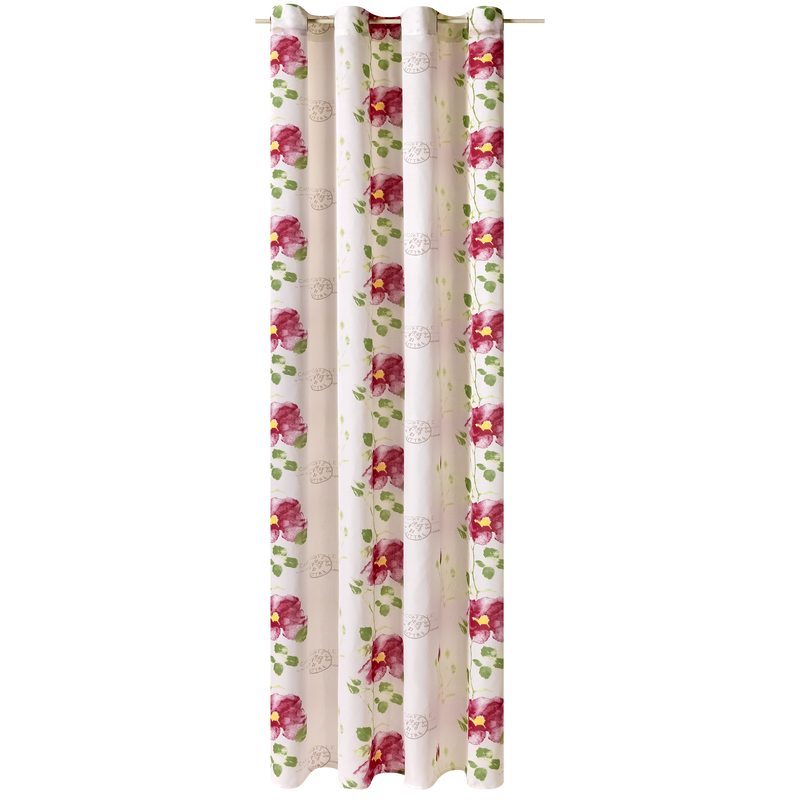 Voilage VERONA coloris rose 135 x 260 cm