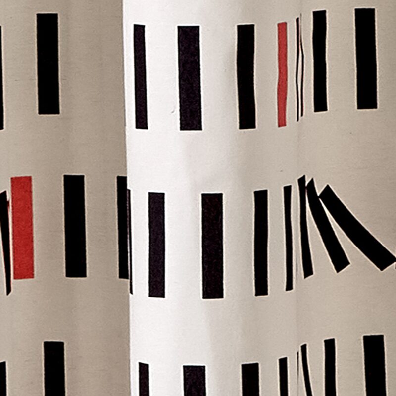 Rideau JACKSON coloris blanc 140 x 260 cm