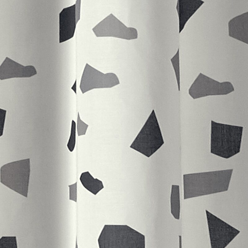 Rideau TERRAZZO coloris gris 135 x 260 cm