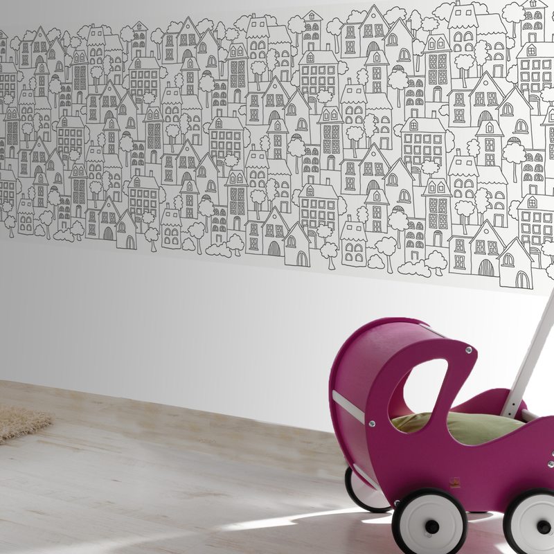 Frise intissée COLORMI HOME coloris blanc