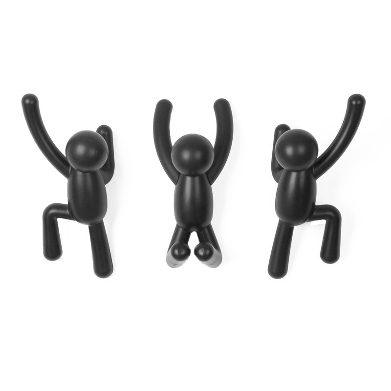 Patère BUDDY coloris noir
