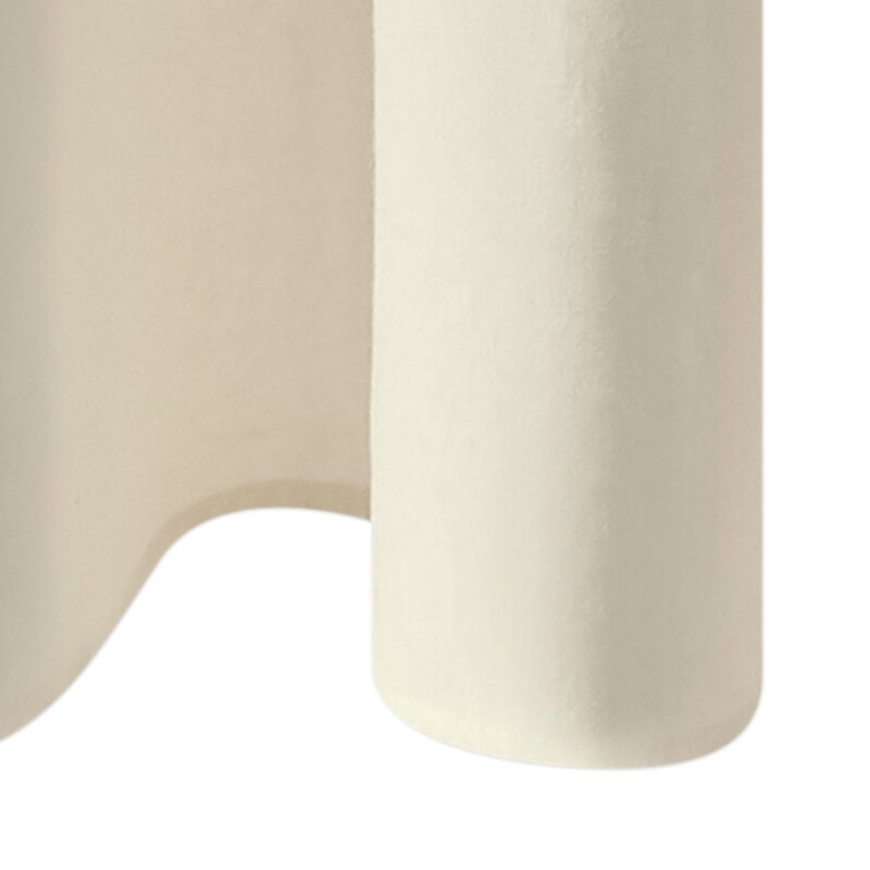 Rideau BRUSH coloris blanc 135 x 240 cm
