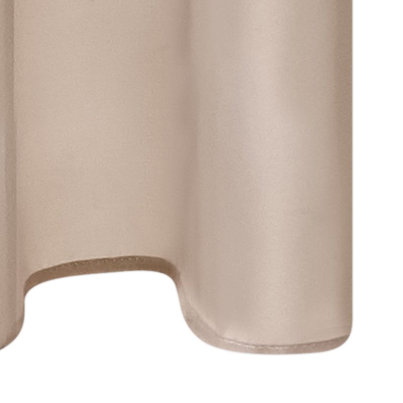 Voilage VOILE CHIC coloris beige 145 x 240 cm