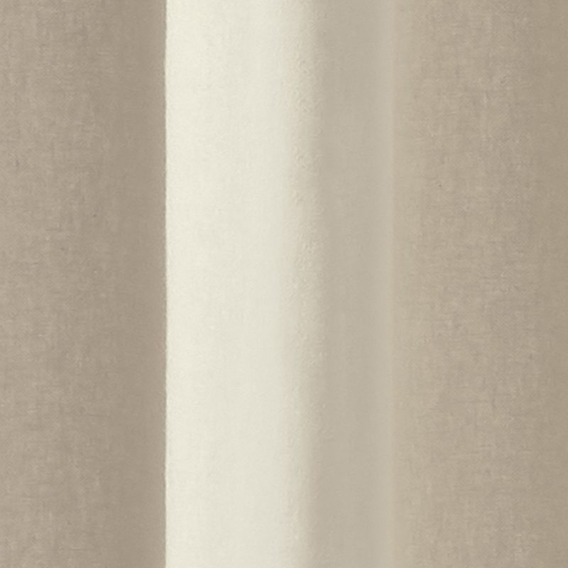 Rideau Lin BRUSH coloris blanc 135 x 240 cm