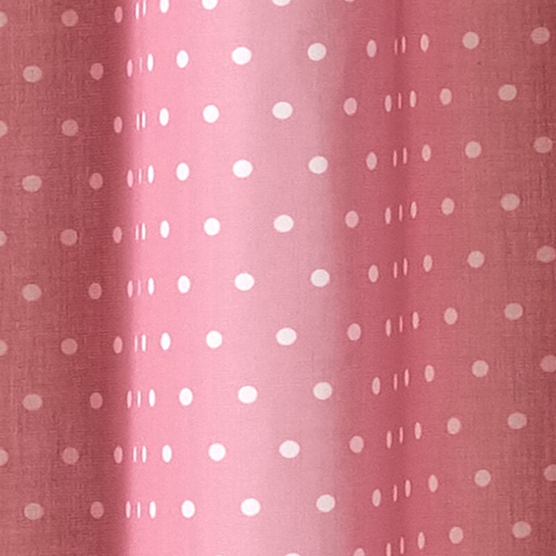 Rideau LILOU coloris rose bonbon 135 x 260 cm