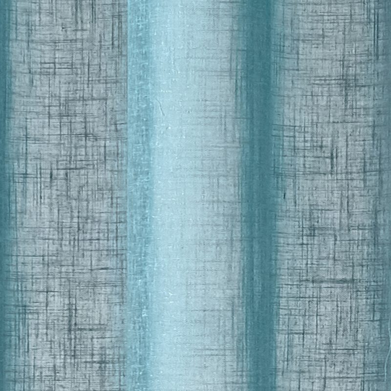 Voilage ASPECT LIN coloris bleu 145 x 260 cm