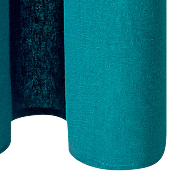 Rideau BRUSH coloris vert 135 x 240 cm