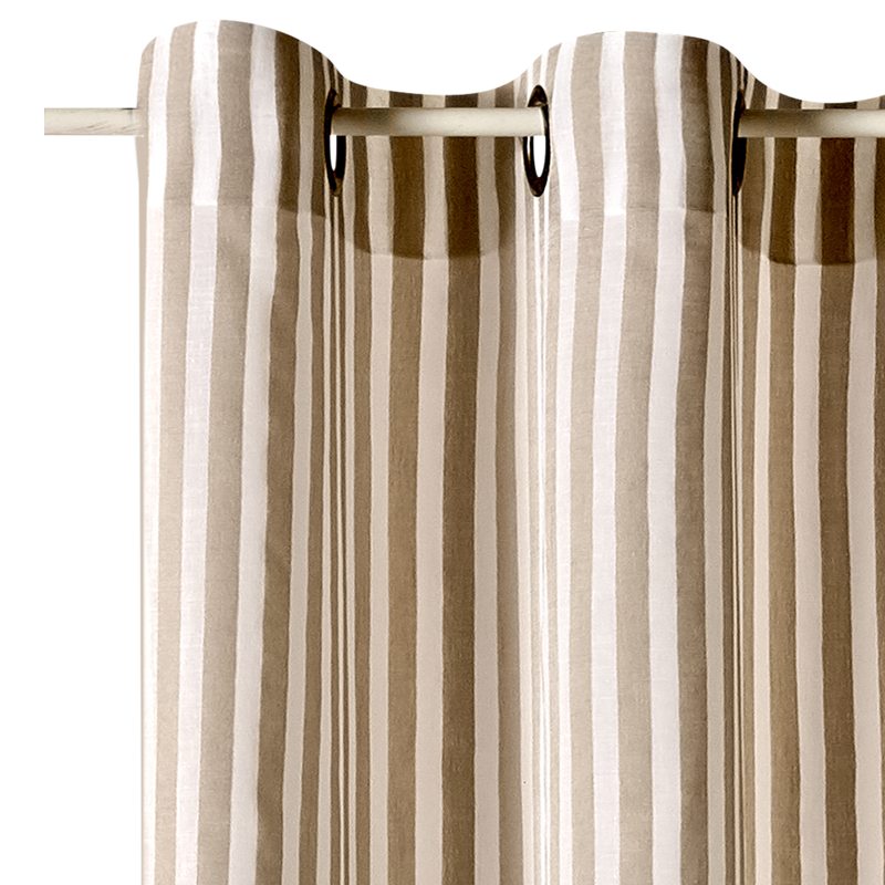 Voilage ARCACHON coloris beige 145 x 280 cm